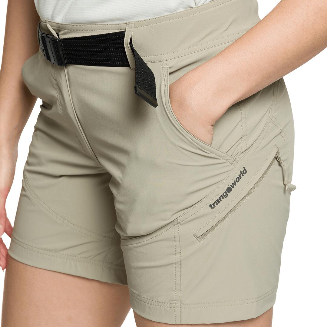 Pantalones cortos para Mujer Trangoworld Yittu v02 Marrón 4/5