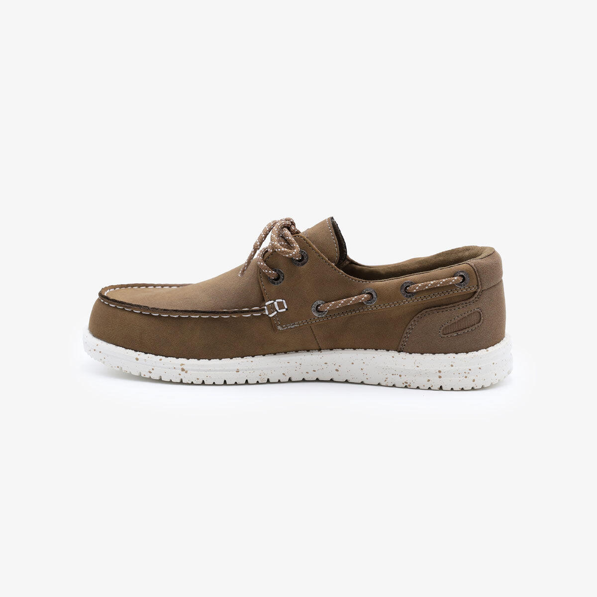 Scarpe da barca Socoa color tortora in nabuk 5/6
