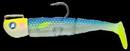 Gummiköder - BLUE BLUE – Jolmoore (#02 - Boatside Blue, 7.5 cm)