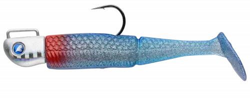 Gummiköder - BLUE BLUE – Jolmoore (#02 - Boatside Blue, 7.5 cm)