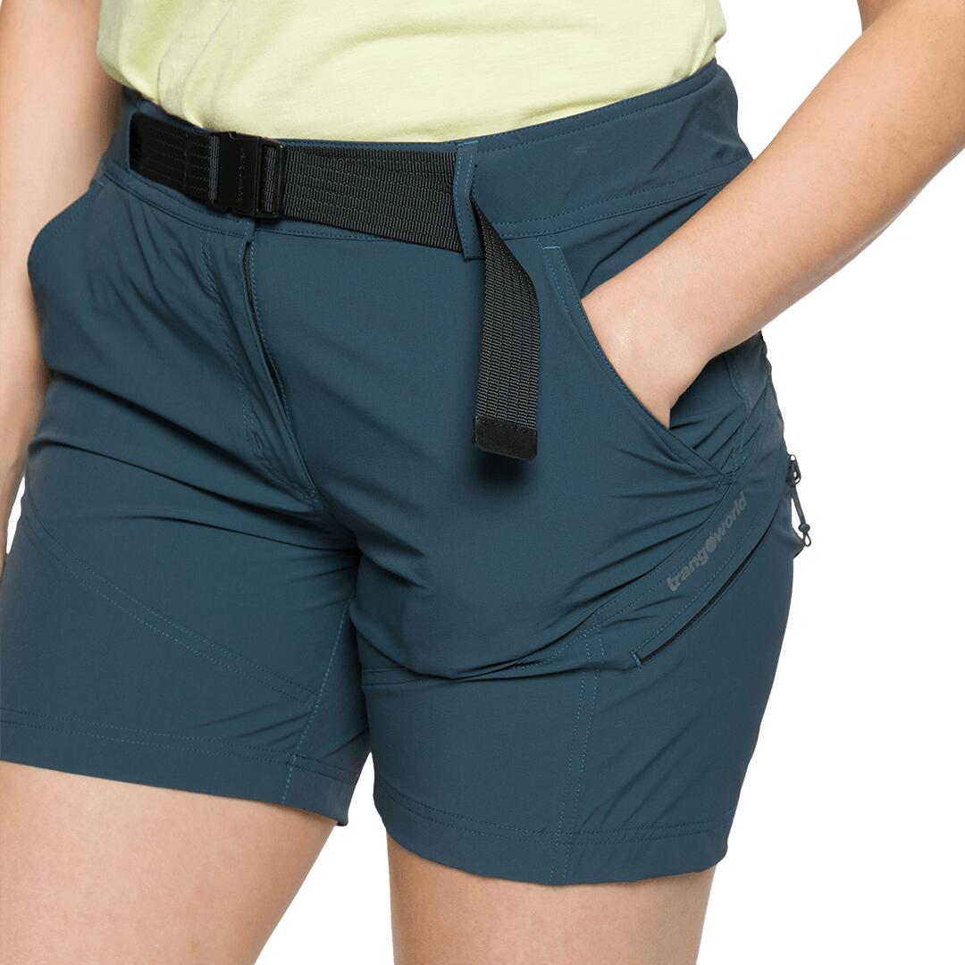 Pantalones cortos para Mujer Trangoworld Yittu v02 Gris 4/4