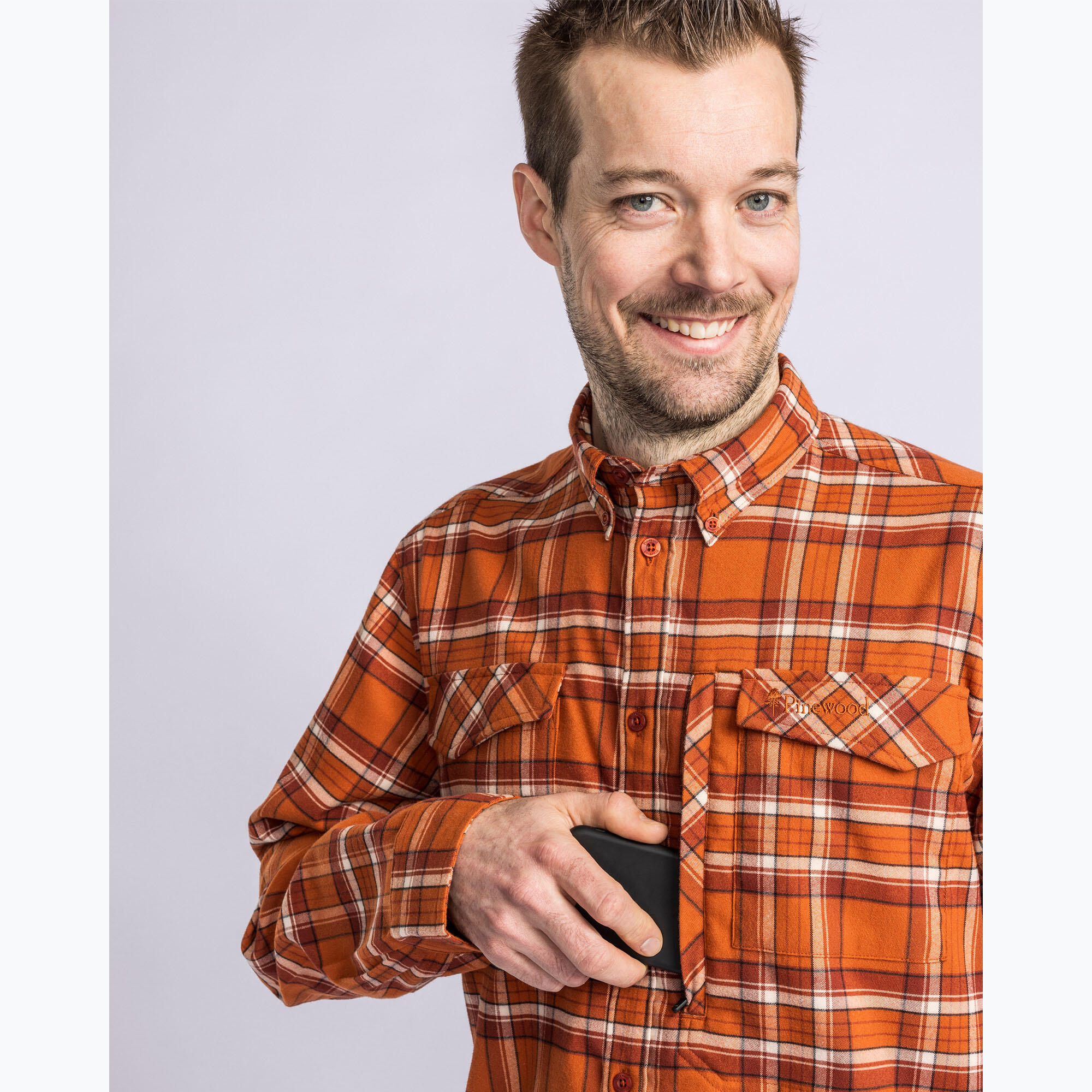 Chemise homme Pinewood Abisko Hiking Flanelle 6/7