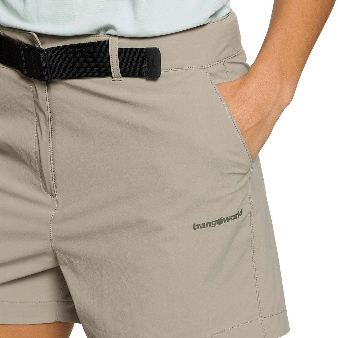 Pantalones cortos para Mujer Trangoworld Ezaro Marrón 3/3