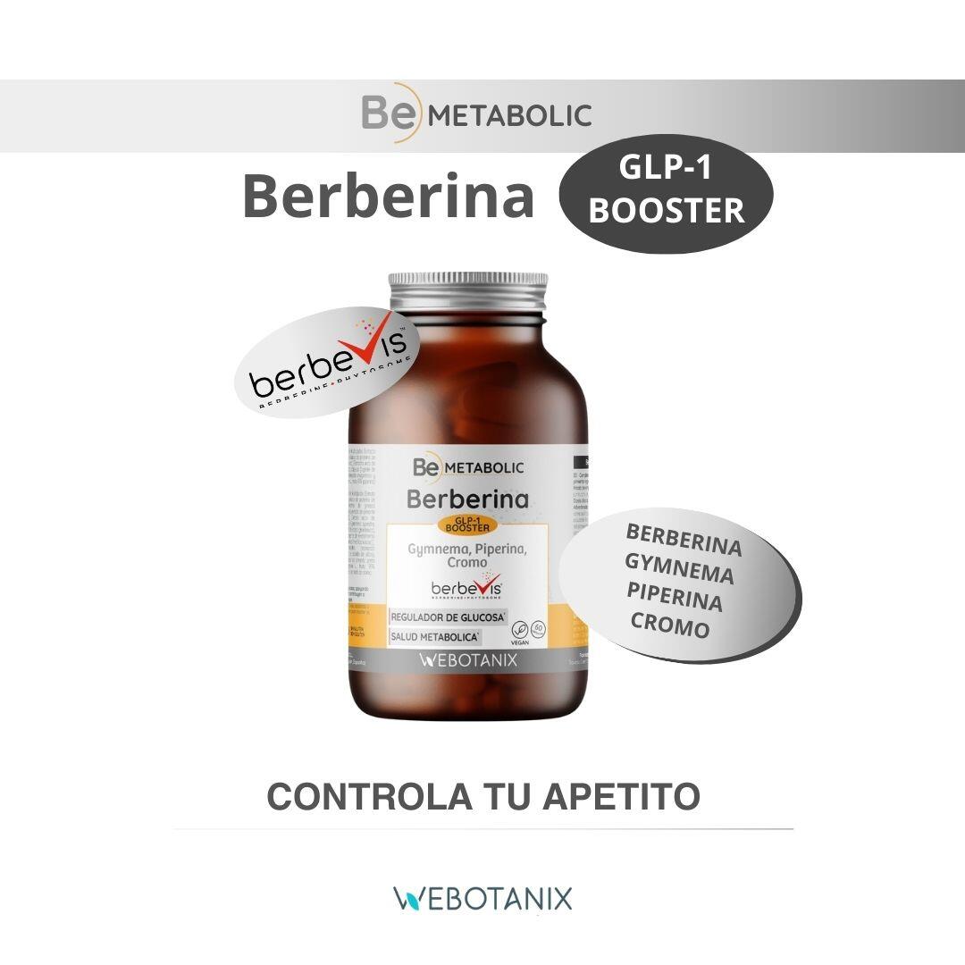 Berberina GLP-1 Booster 60 Cápsulas – Apoyo Metabólico y Control de Glucosa 2/6