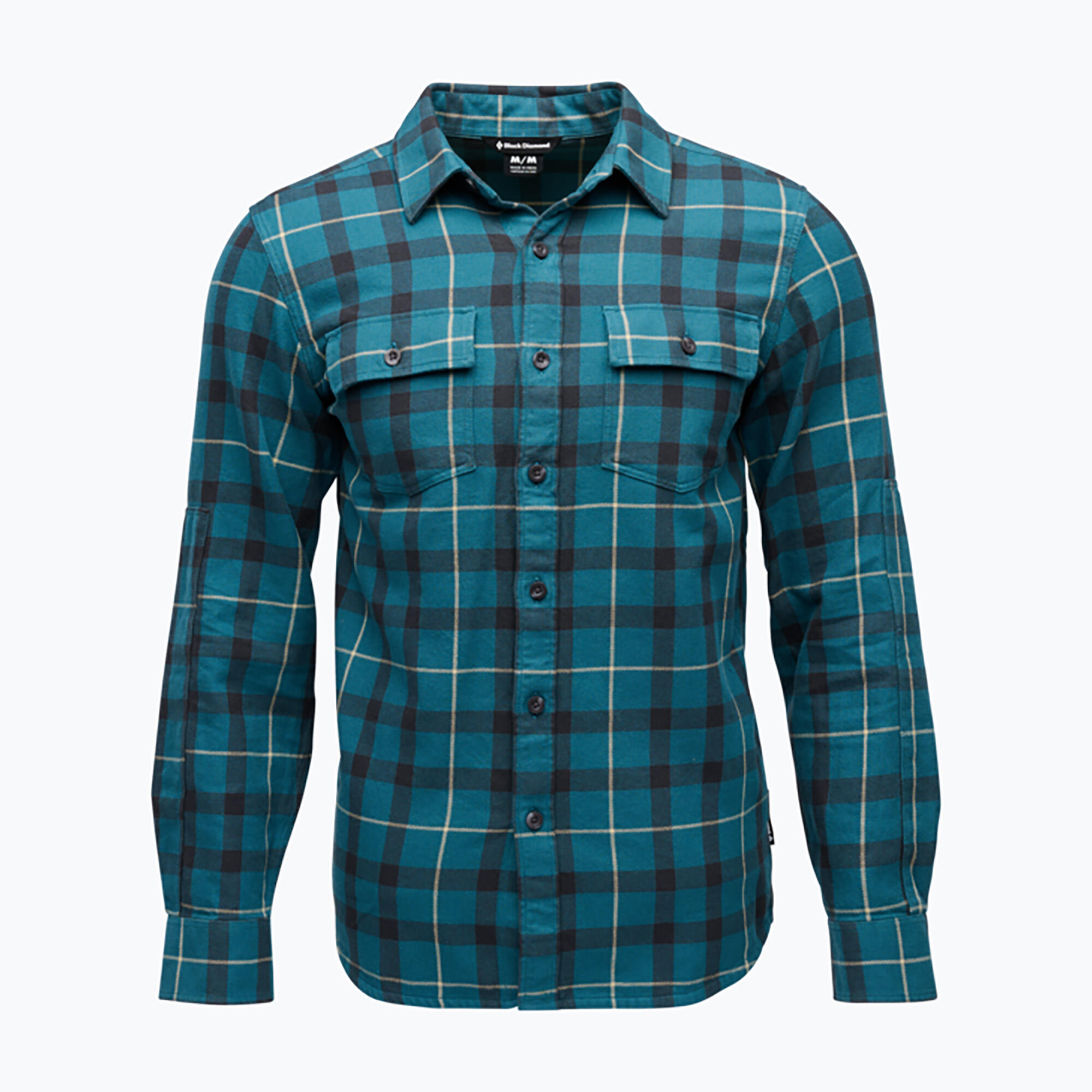 Herenoverhemd Black Diamond Project Twill 3/4
