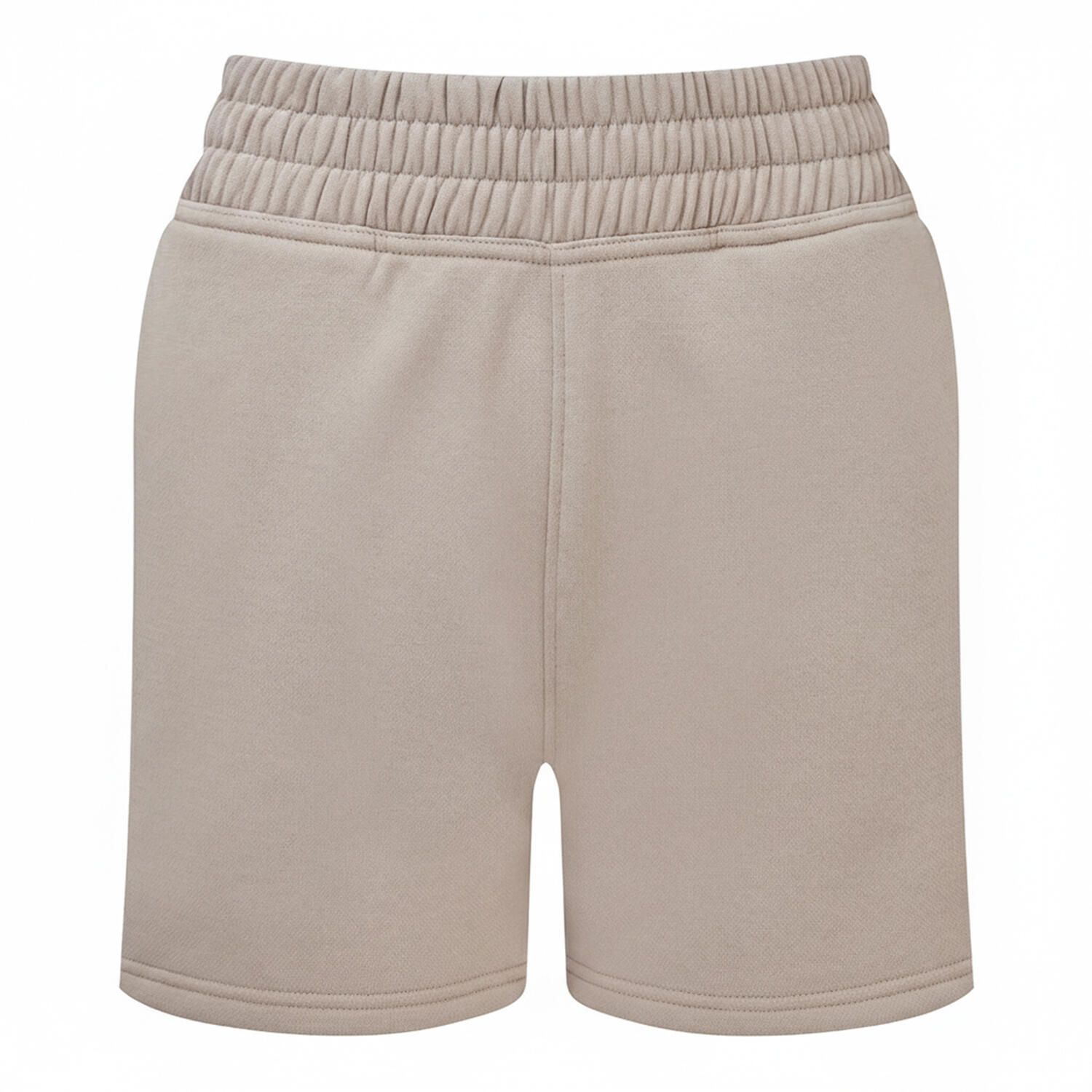 Short De Jogging Femme (Beige Gris) 2/2