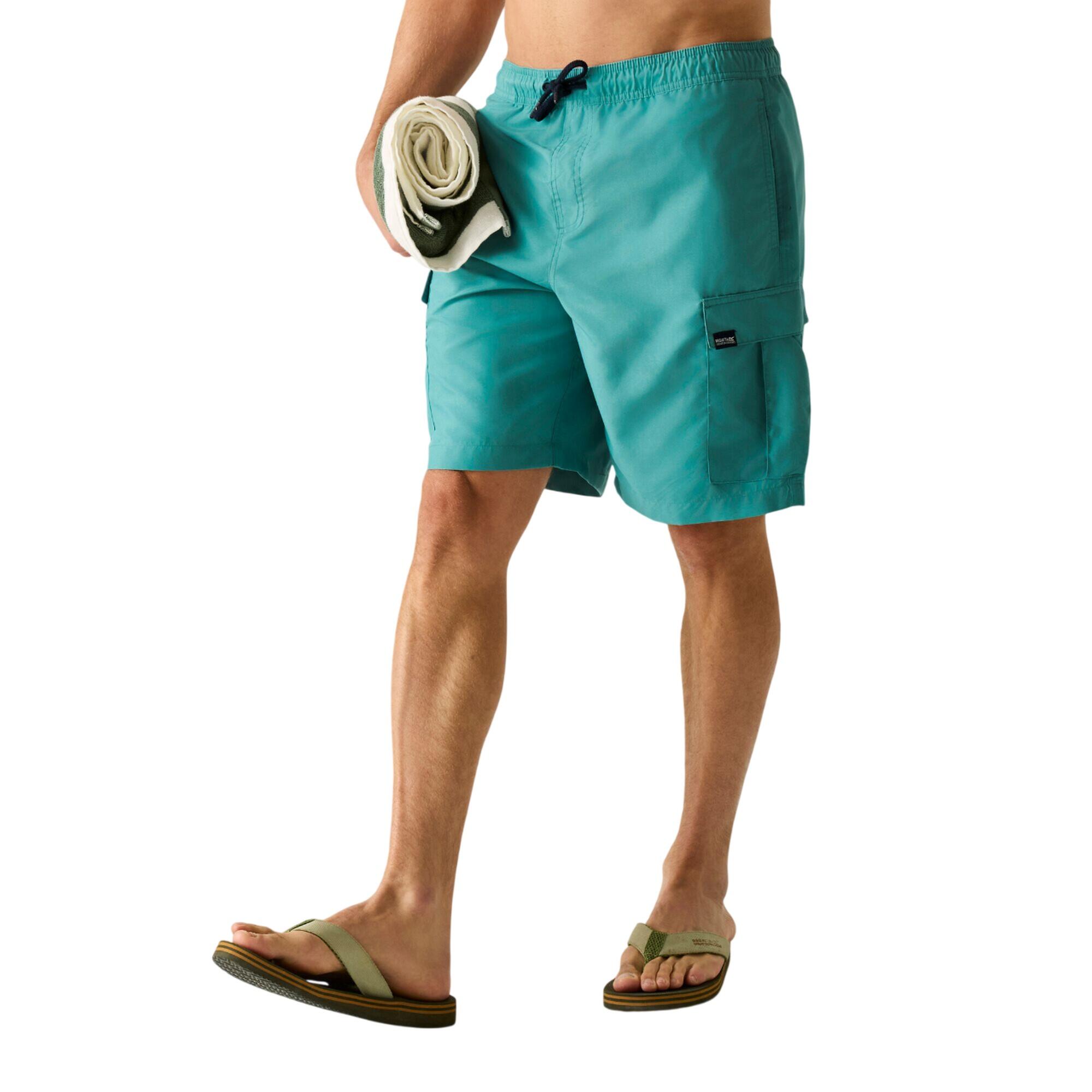 Mens Blanmont Swim Shorts (Arctic) 4/5