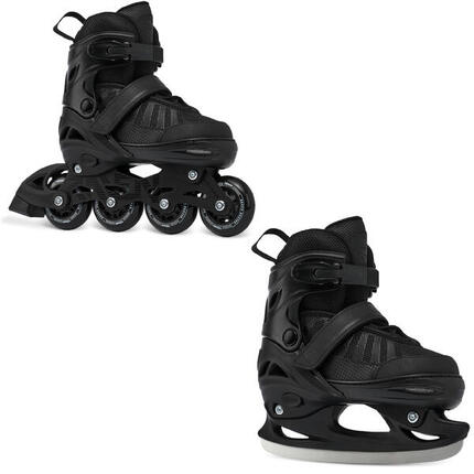 Rolki Łyżwy Hokejowe Regulowane 2w1 Raven Oxen