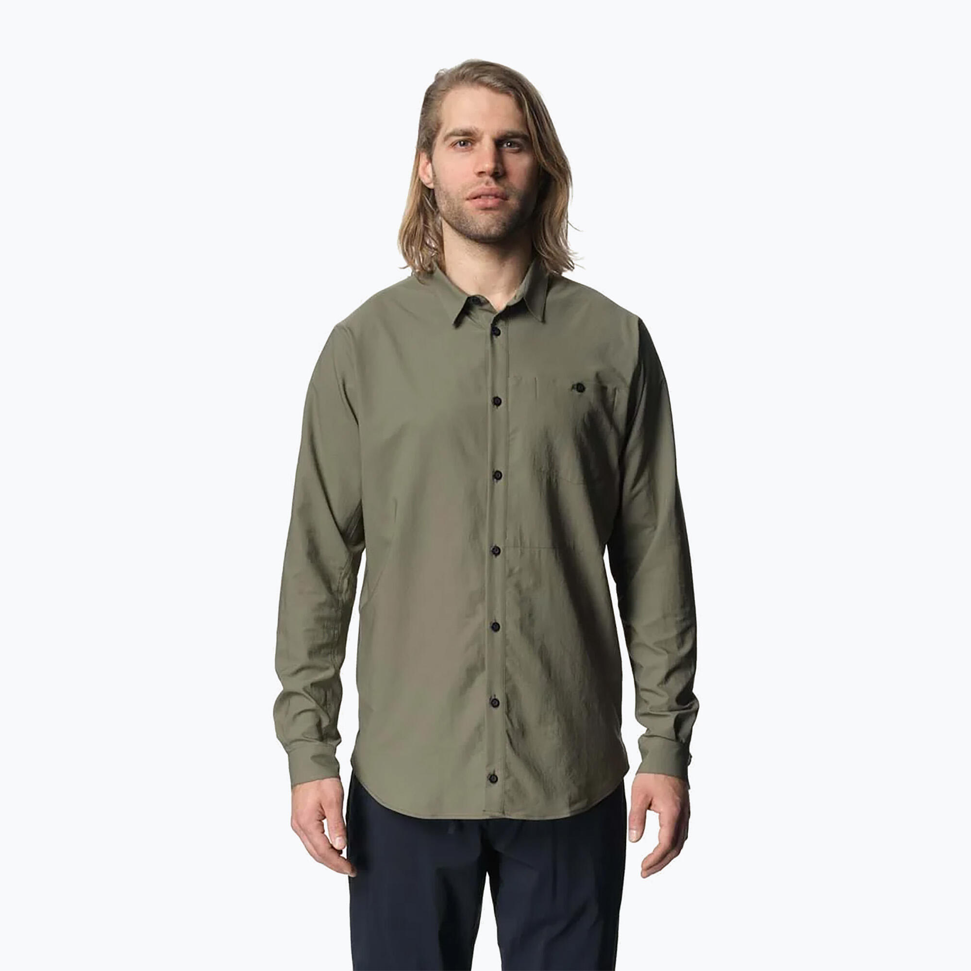 Camicia da uomo Houdini a maniche lunghe 1/4