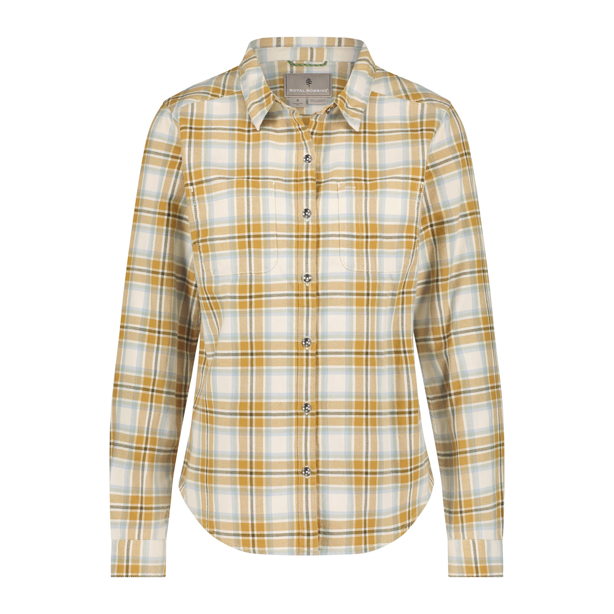 Camisa feminina Royal Robbins Lieback Flanela de Algodão Orgânico 2/2