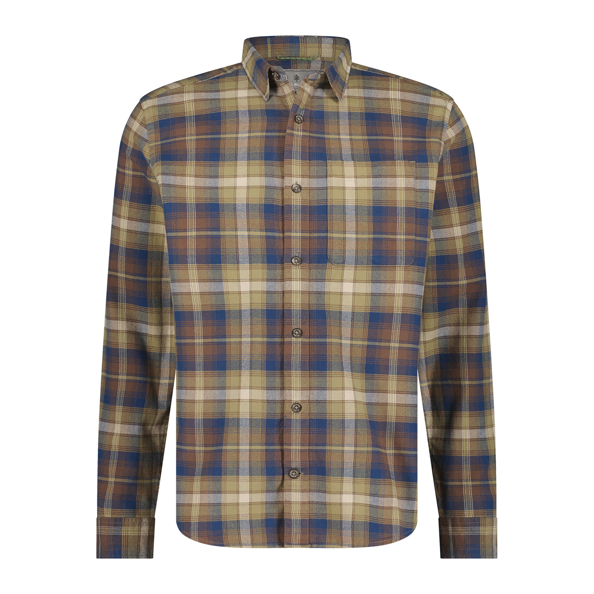 Camisa masculina Royal Robbins Lieback Flanela de Algodão Orgânico 2/2