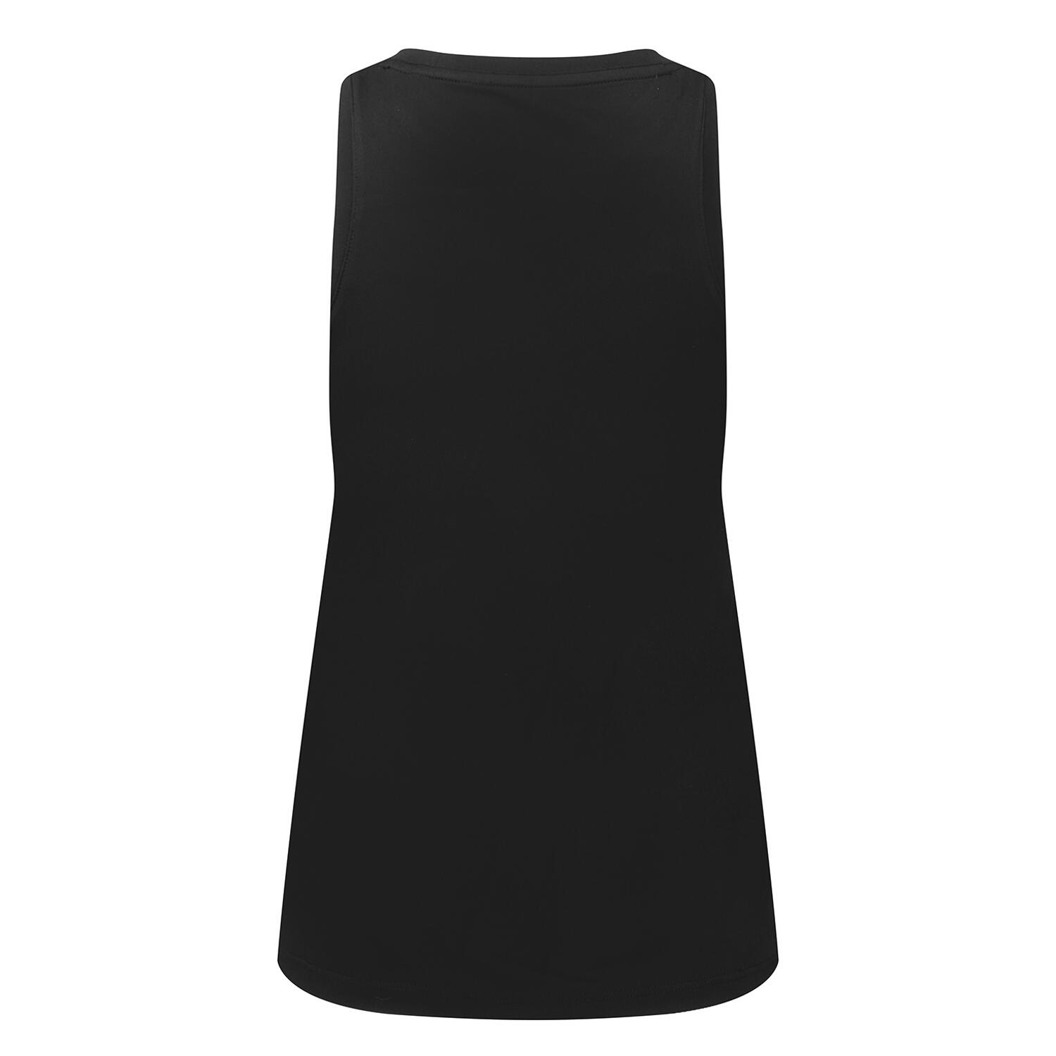 "IonCharge" Ärmelloses Oberteil für Damen Schwarz 2/2