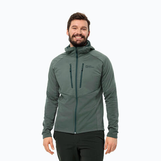Herren gefütterte Jacke Jack Wolfskin Alpgrat Pro Ins Fz