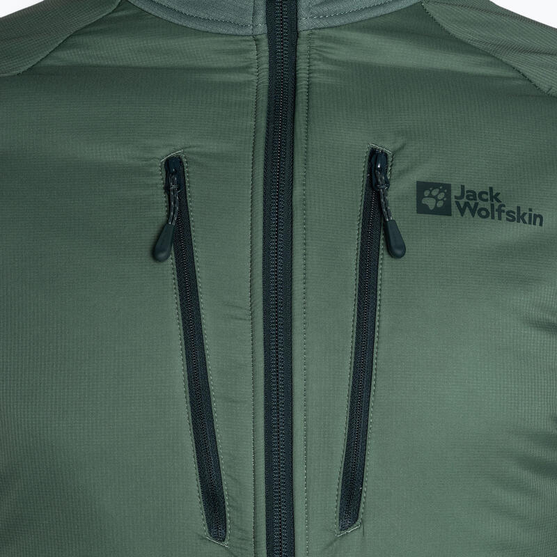 Geacă călduroasă pentru bărbați Jack Wolfskin Alpgrat Pro Ins Fz