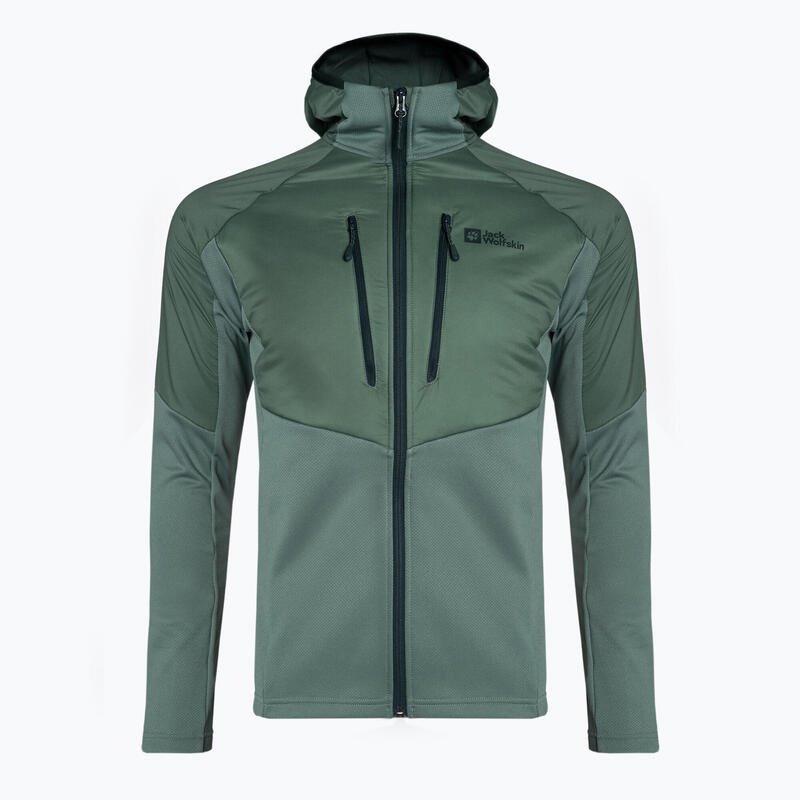 Geacă călduroasă pentru bărbați Jack Wolfskin Alpgrat Pro Ins Fz