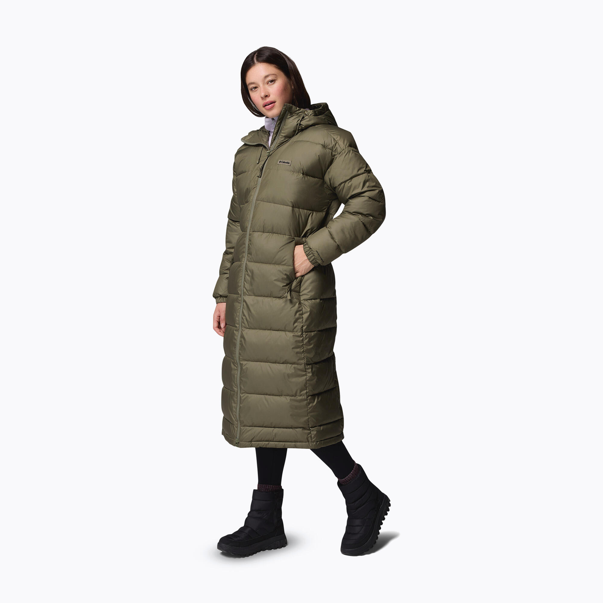 Piumino donna Columbia Pike Lake III Long 4/7