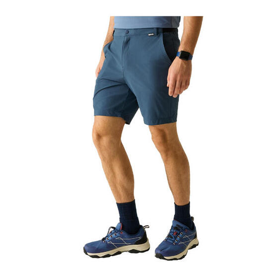 Short De Voyage À Taille Semiélastiquée Homme (Bleu Nuit)