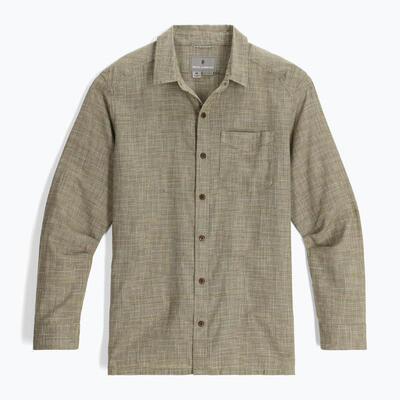 Herenoverhemd royal robbins hempline spaced