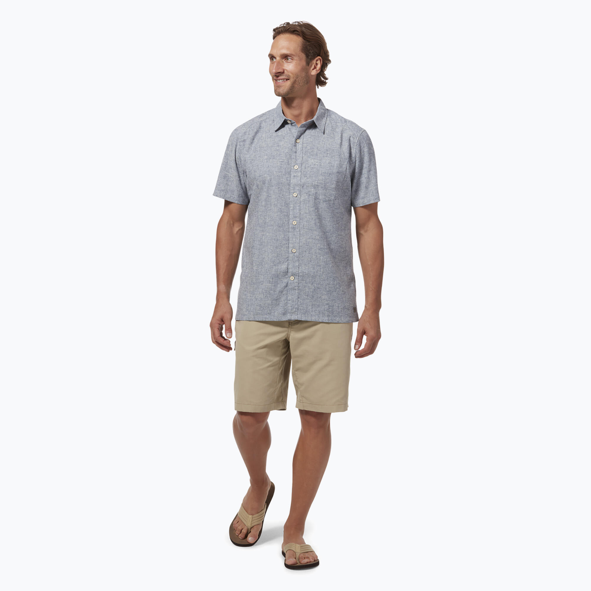 Camisa masculina Royal Robbins Hempline 2/4