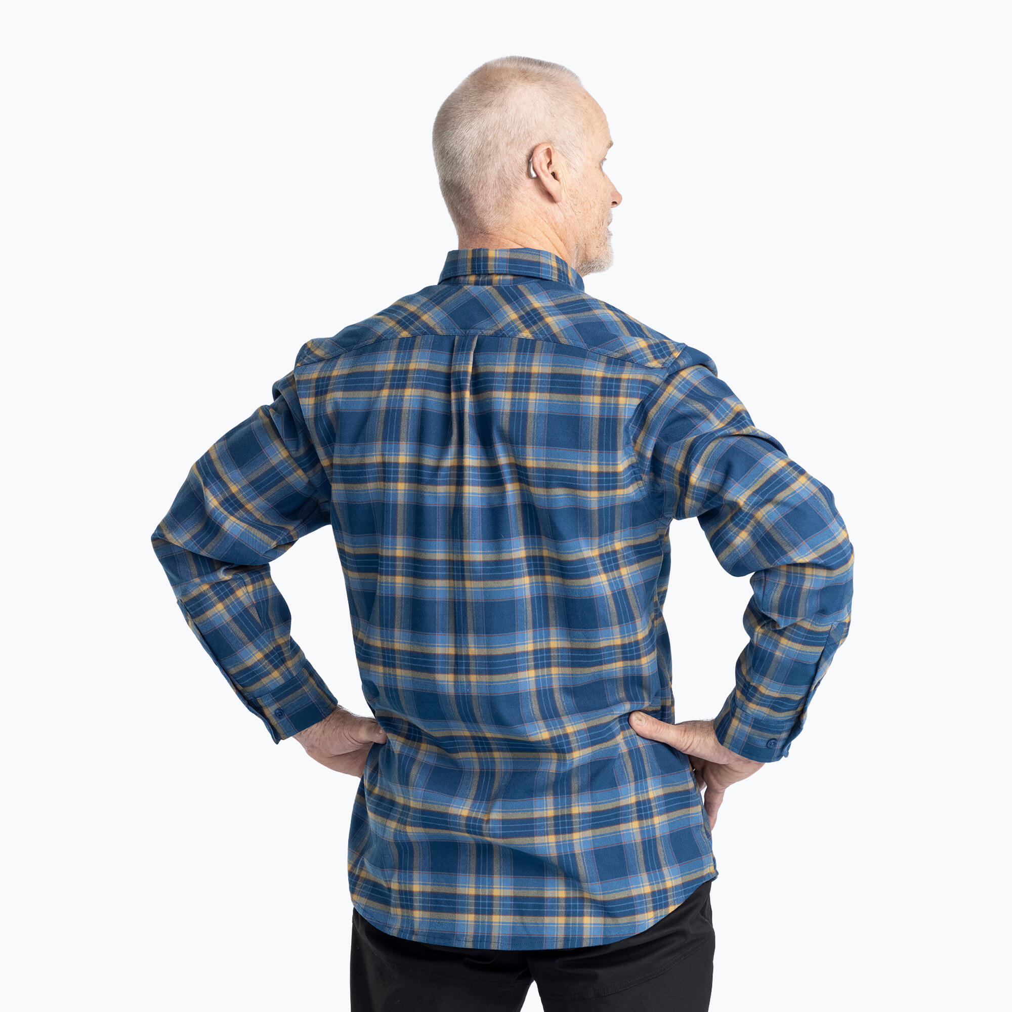 Camicia da uomo Pinewood Abisko Hiking Flanella 3/7