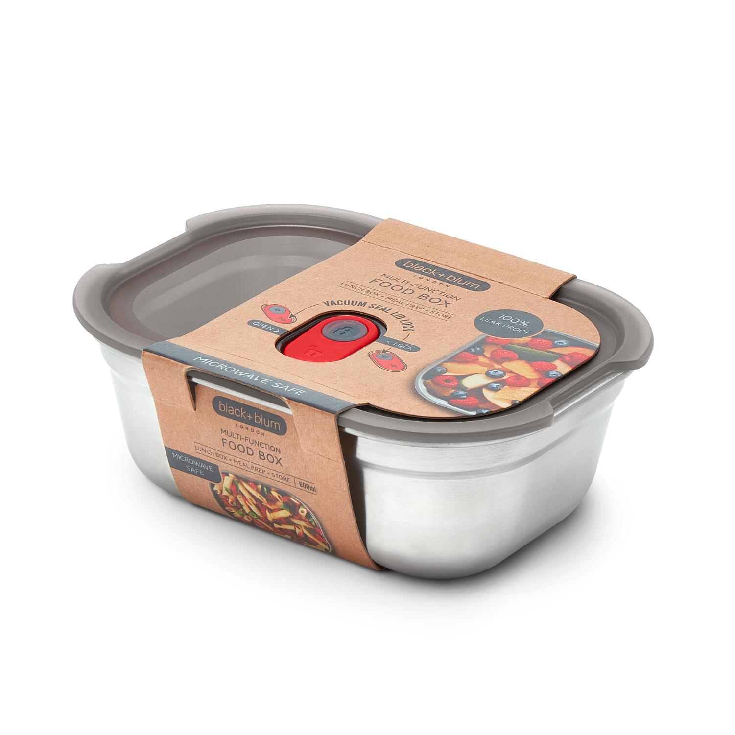 LUNCH BOX EN INOX MICRO-ONDABLE- 600ML 1/7