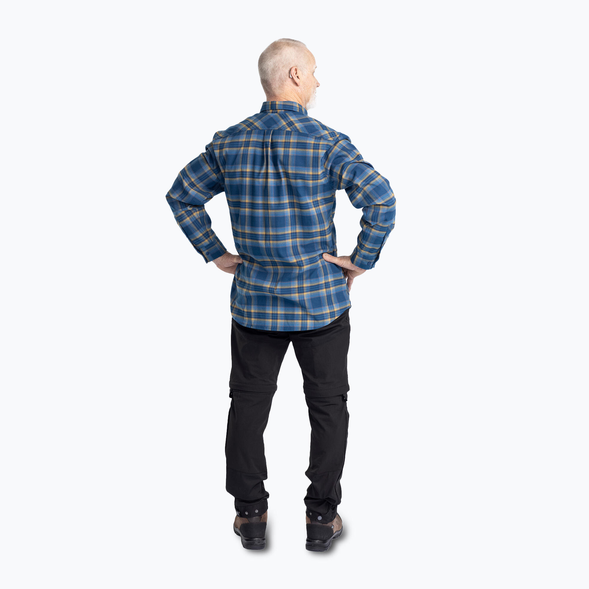 Camicia da uomo Pinewood Abisko Hiking Flanella 4/7