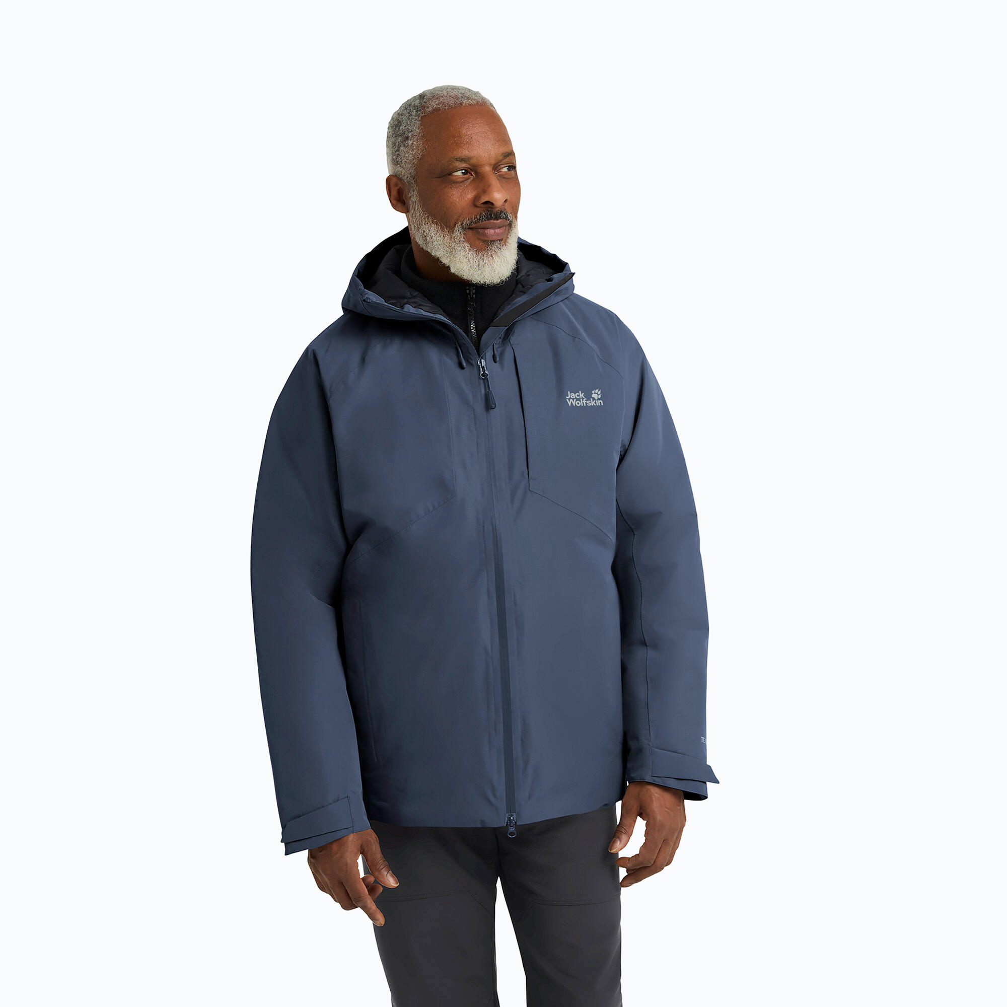 Veste matelassée pour homme Jack Wolfskin Icecape 2L Down Ins Rds 1/7