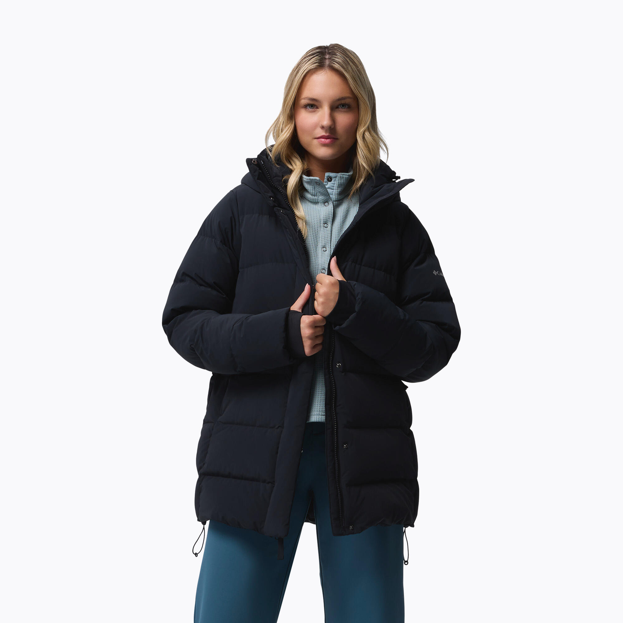 Doudoune femme Columbia Amaze Puff Mid à capuche 6/7