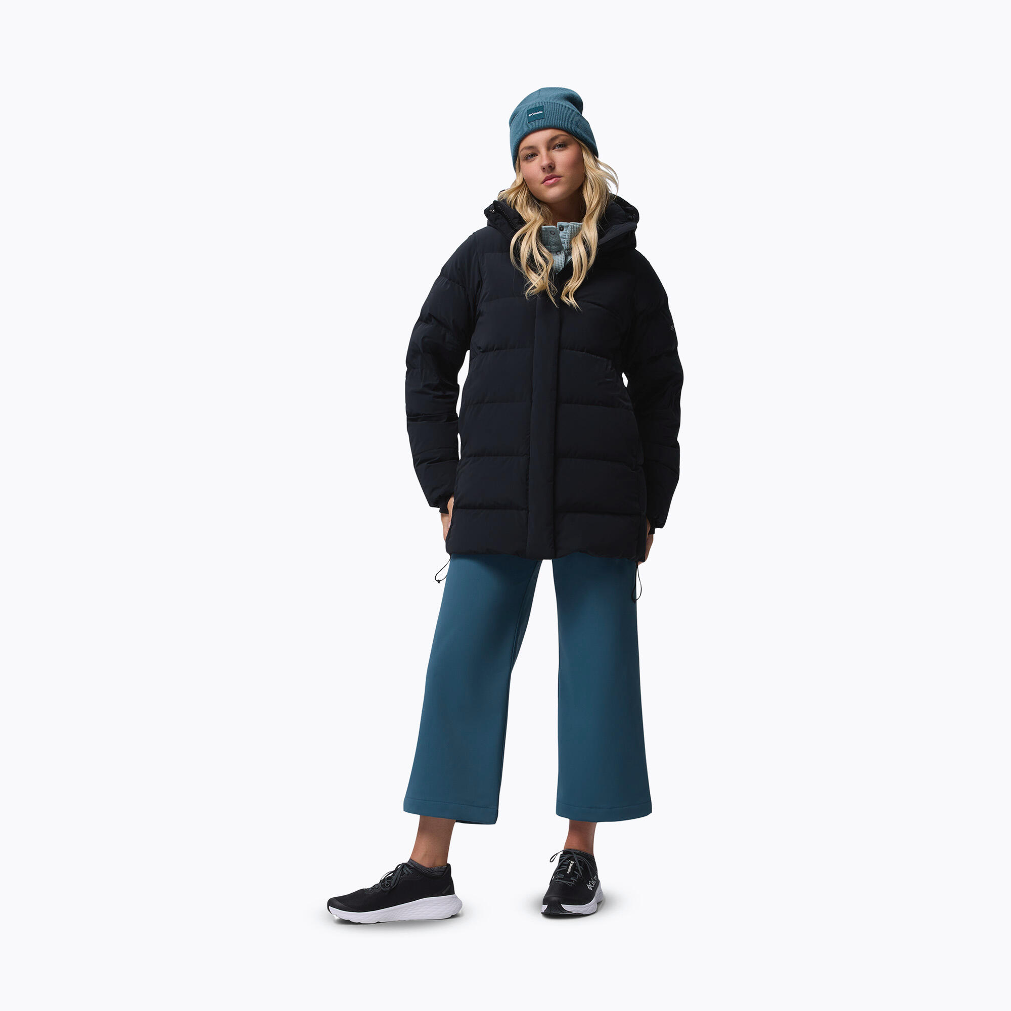 Doudoune femme Columbia Amaze Puff Mid à capuche 2/7