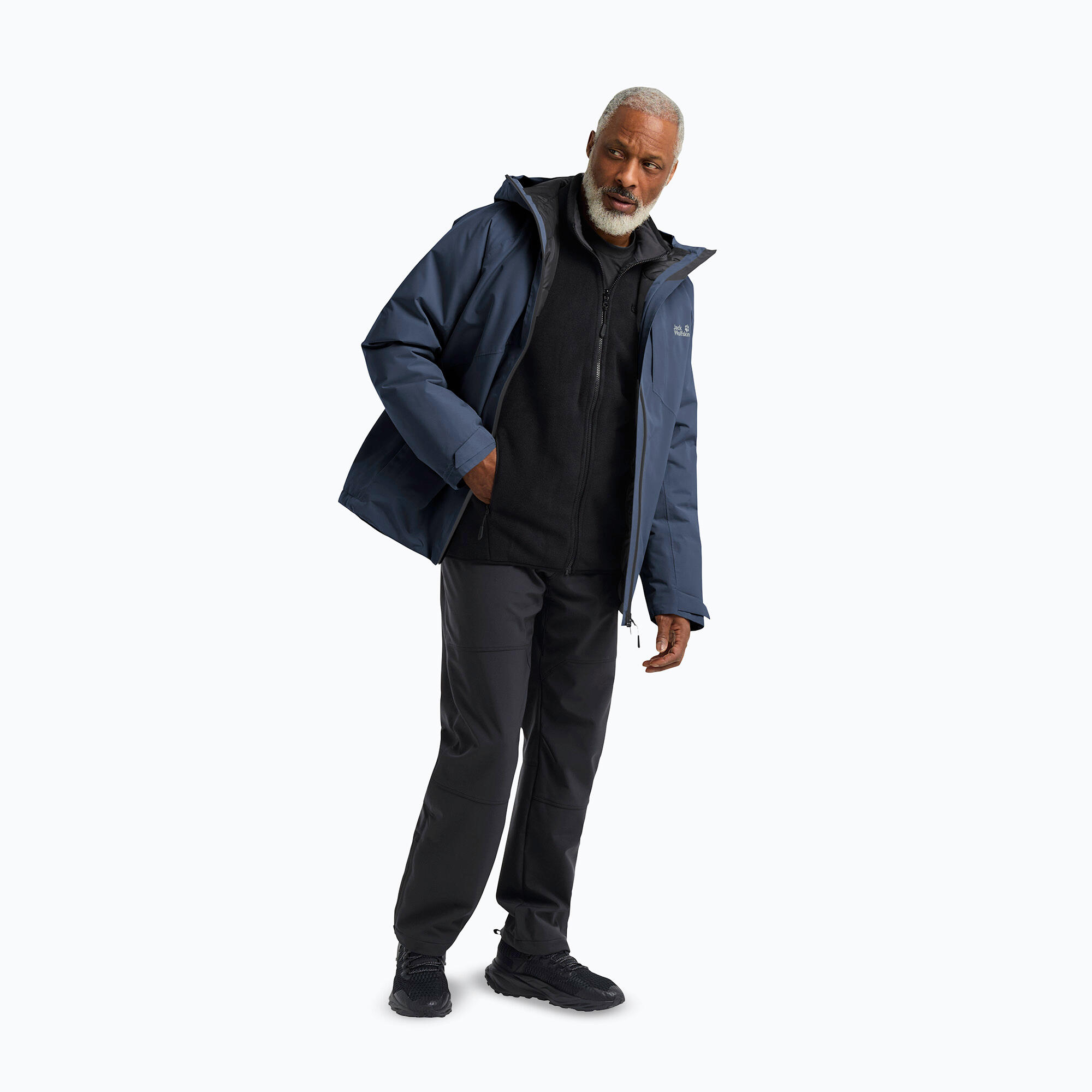 Veste matelassée pour homme Jack Wolfskin Icecape 2L Down Ins Rds 2/7