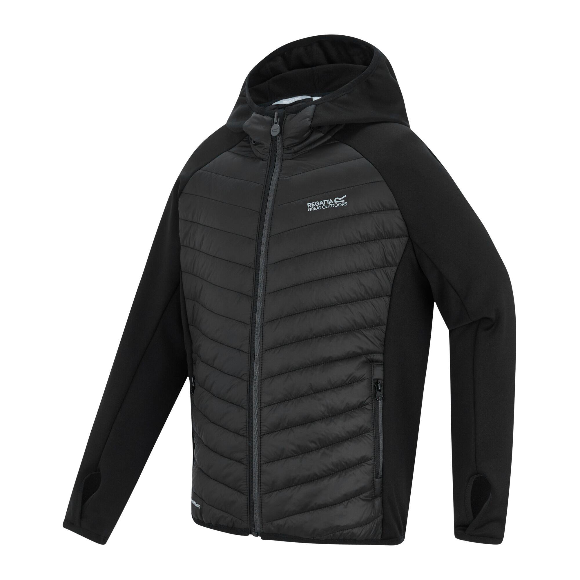 Chaqueta Acolchada Andreson para Niños/Niñas Negro, Gris Seal 3/5