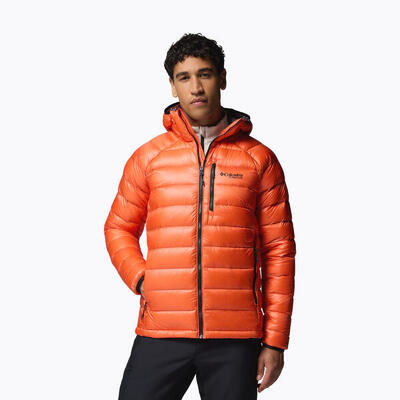 Heren donsjack columbia arctic crest met capuchon