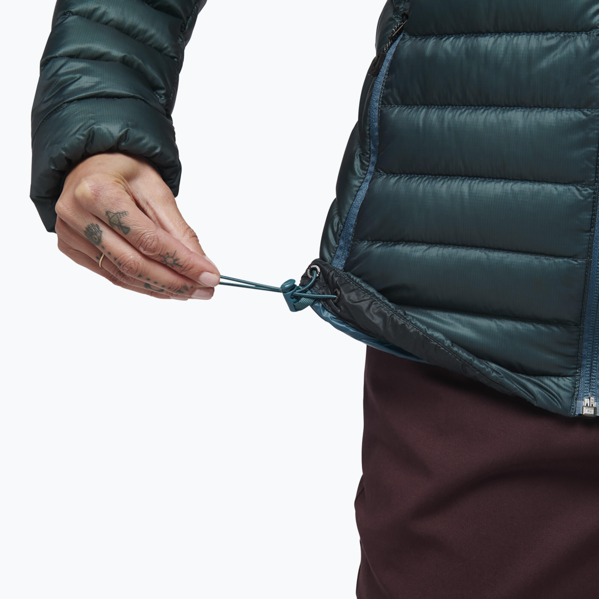 Chaqueta de plumón para mujer Black Diamond Approach Down 6/7