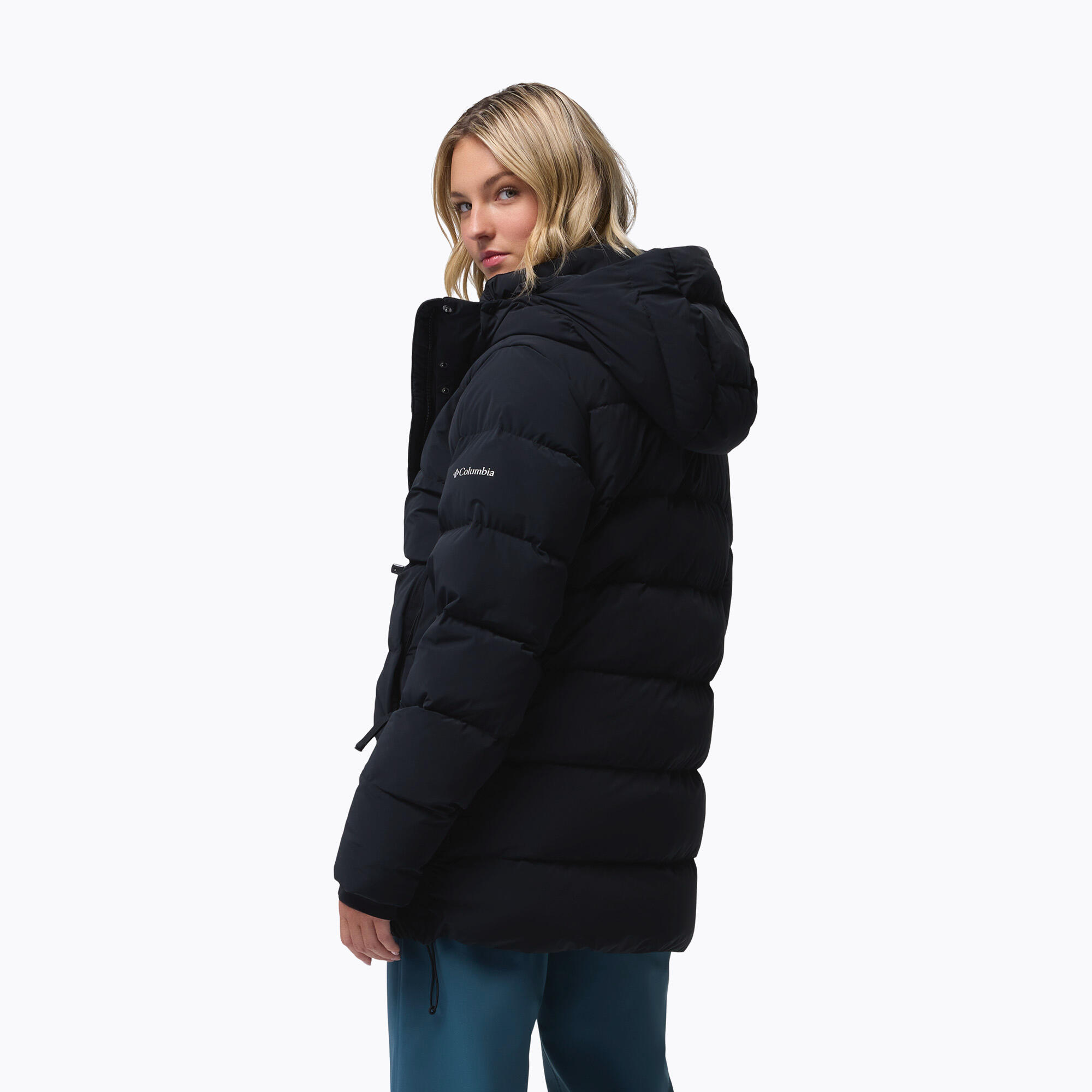 Doudoune femme Columbia Amaze Puff Mid à capuche 5/7