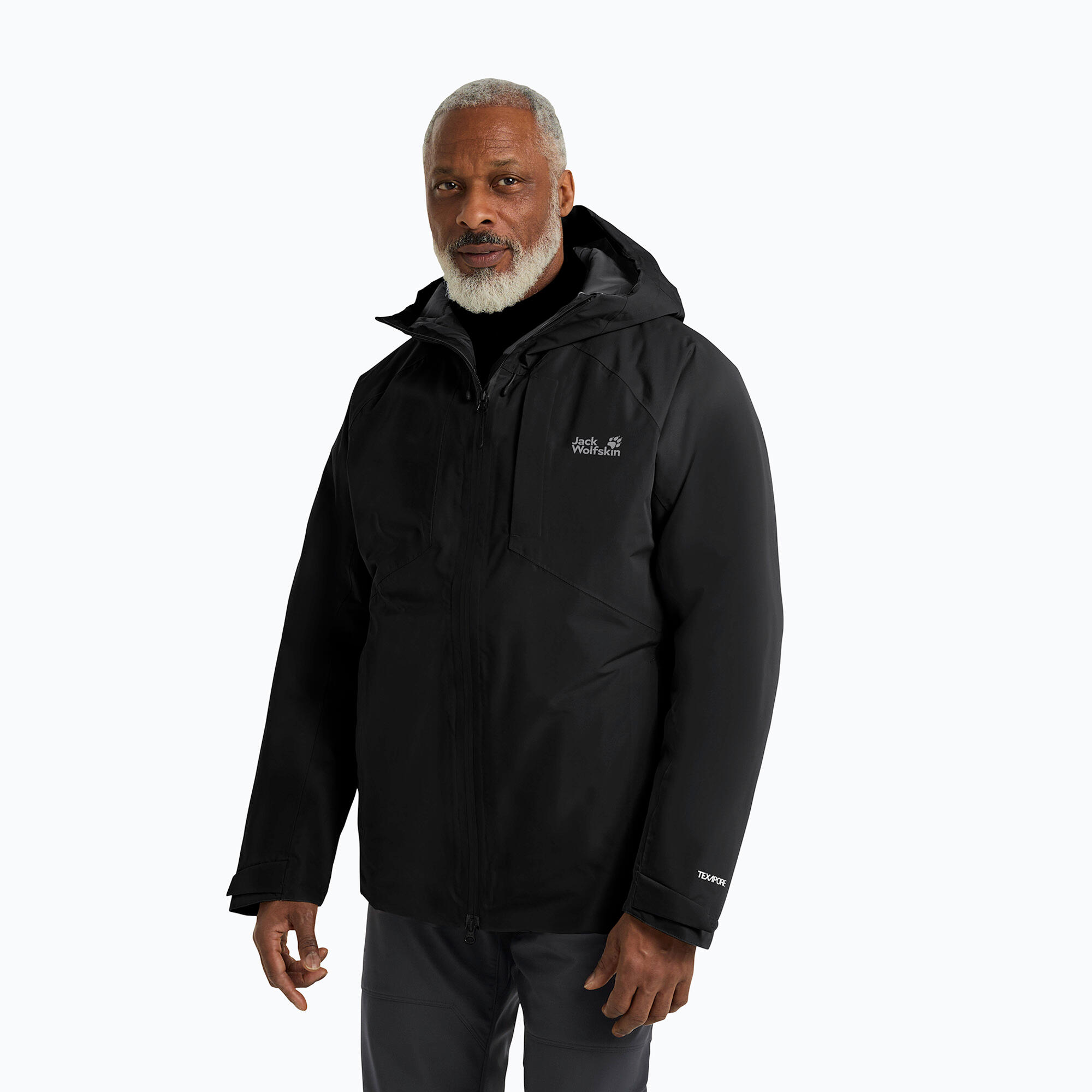 Veste matelassée pour homme Jack Wolfskin Icecape 2L Down Ins Rds 1/7