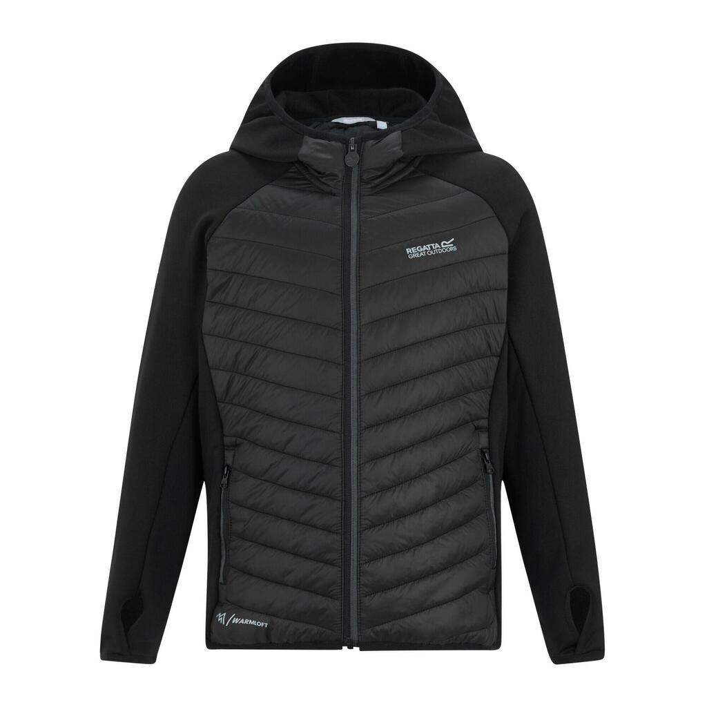 Childrens/Kids Andreson Hybrid Padded Jacket (Black/Seal Grey)