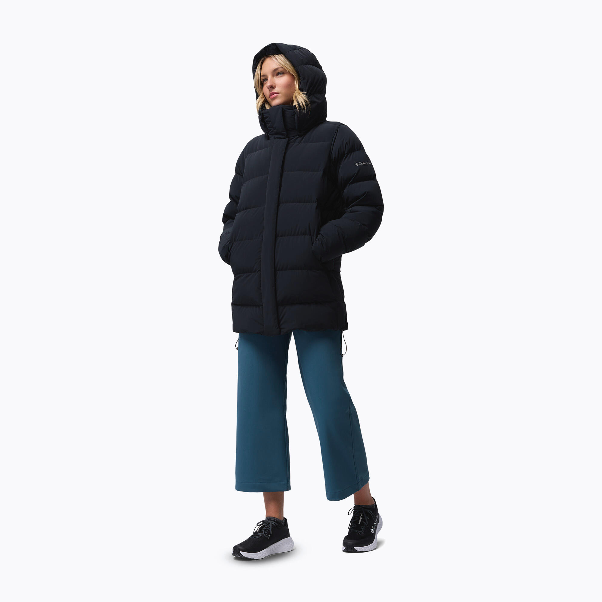 Doudoune femme Columbia Amaze Puff Mid à capuche 4/7