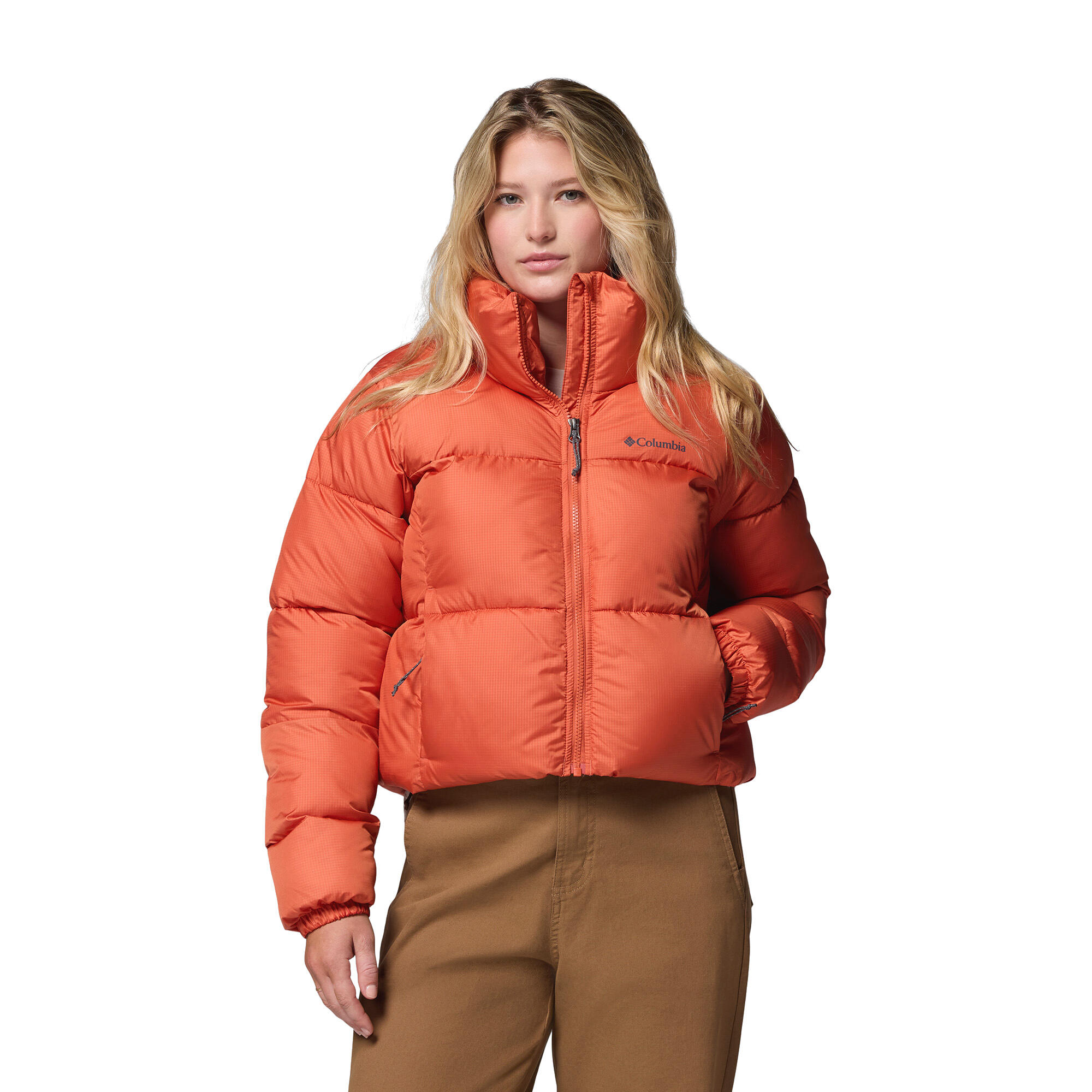Kurtka ocieplana damska Columbia Puffect II Cropped 7/7