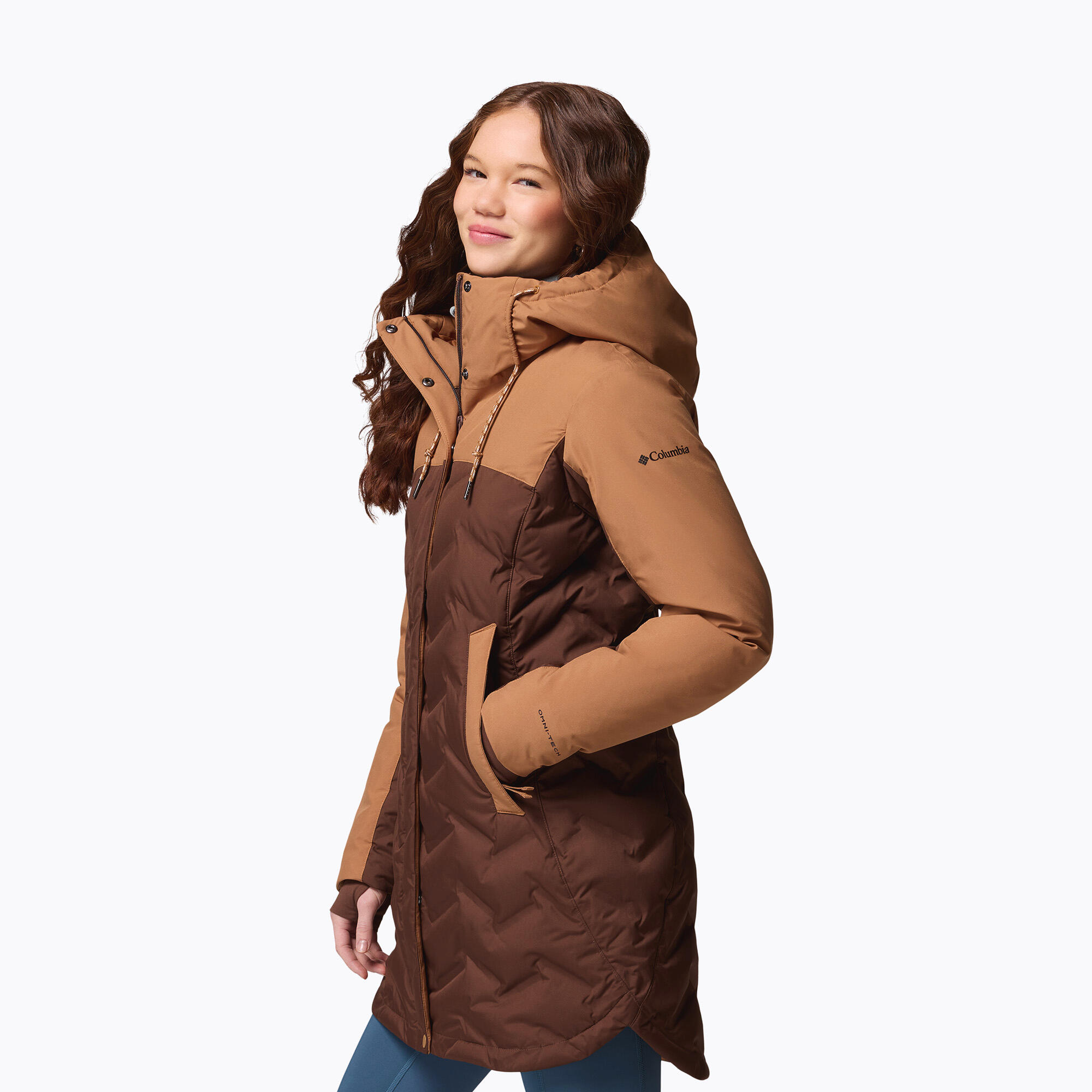 Piumino da donna Columbia Mountain Croo III Mid Down 4/7