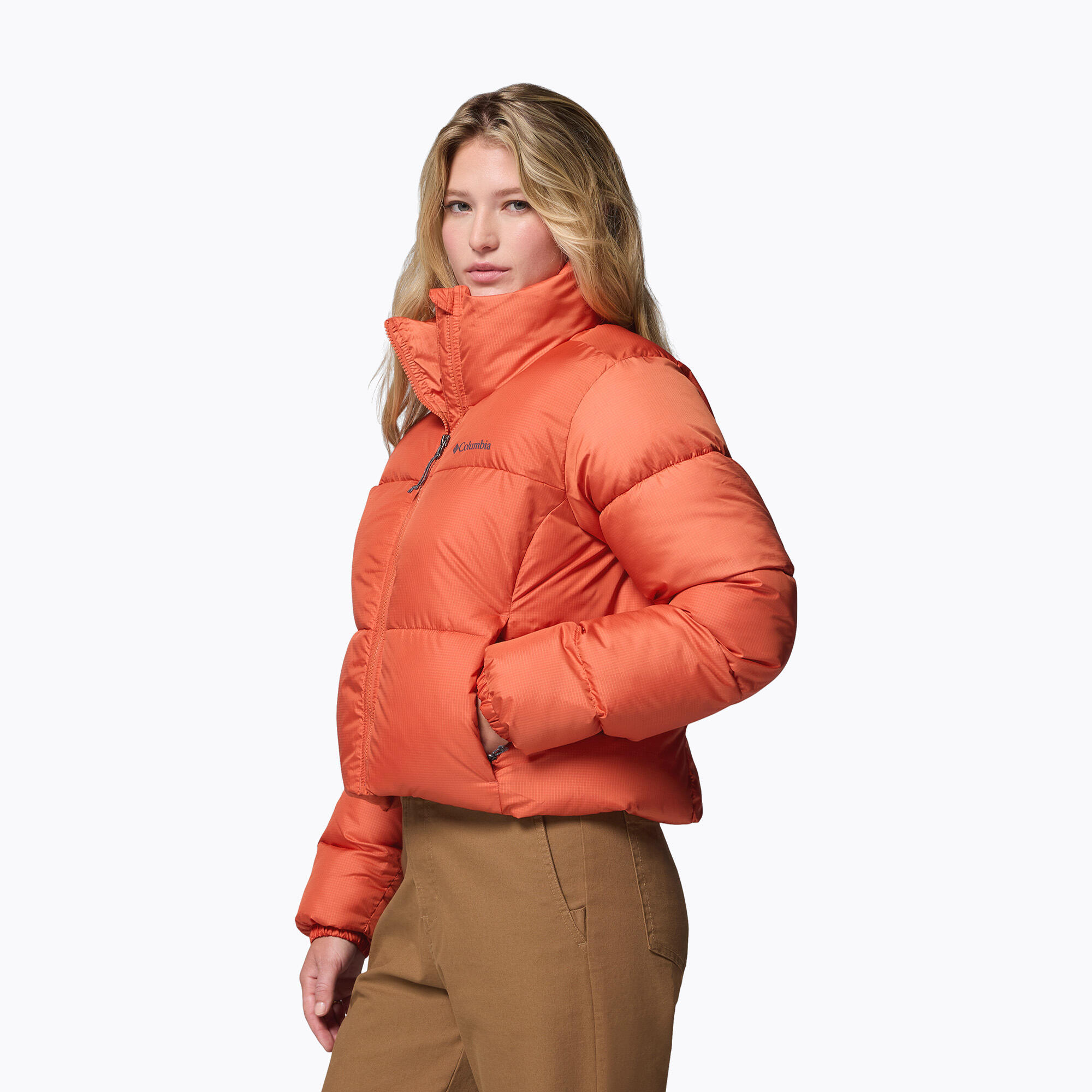 Kurtka ocieplana damska Columbia Puffect II Cropped 4/7