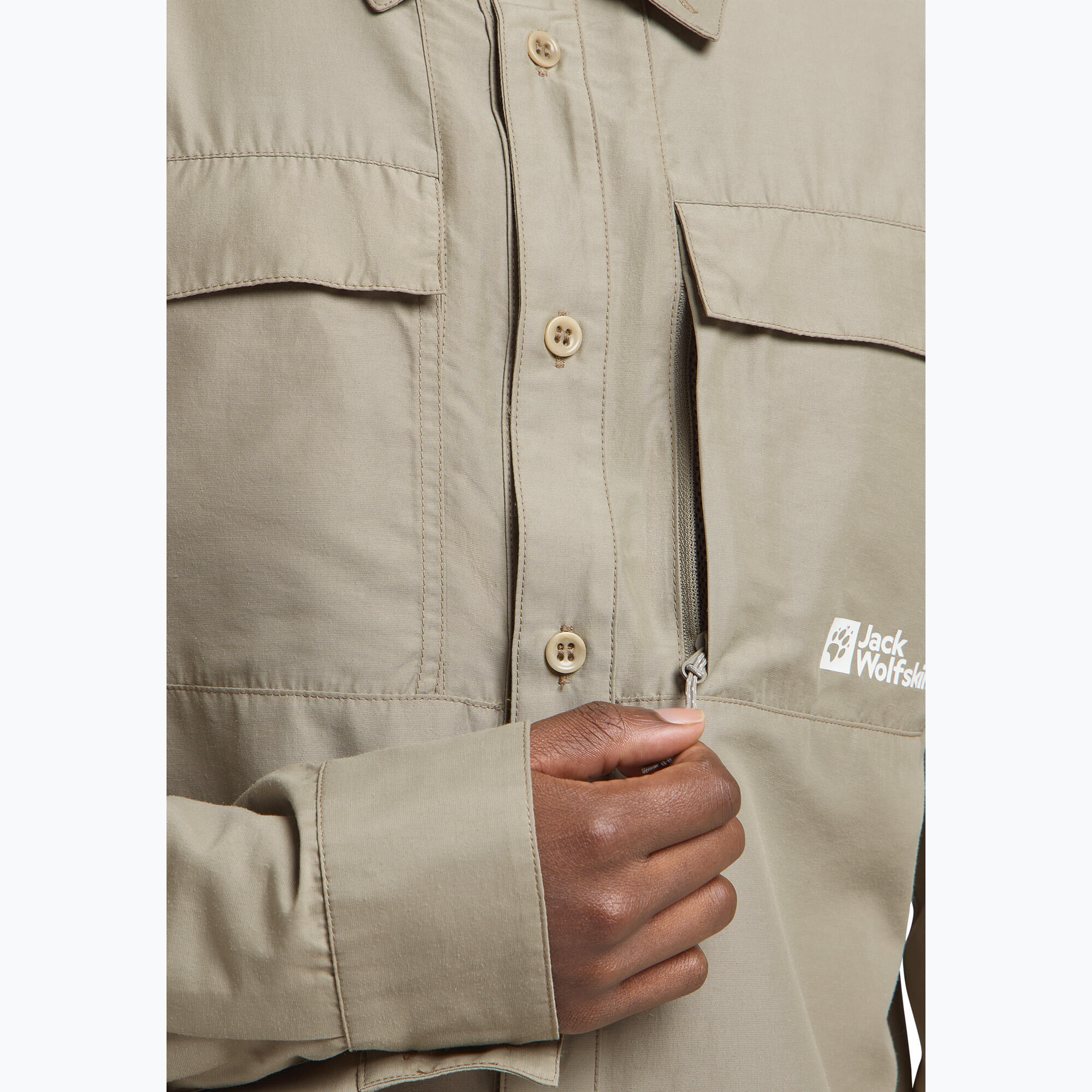 Chemise homme Jack Wolfskin Barrier 5/7