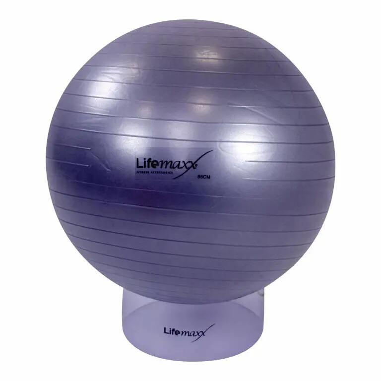 Gymball - Anti-Burst Fitness Ball - 55 cm - Purple