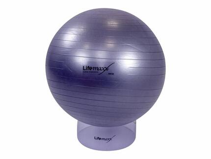 Gymball - Ballon de fitness anti-explosion - 55 cm - Violet