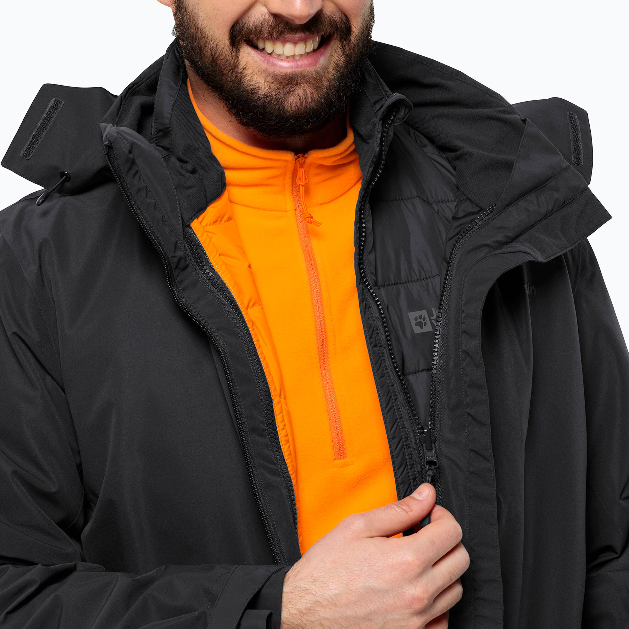 Chaleco turístico para hombre Jack Wolfskin Lapawa Ins 3/7