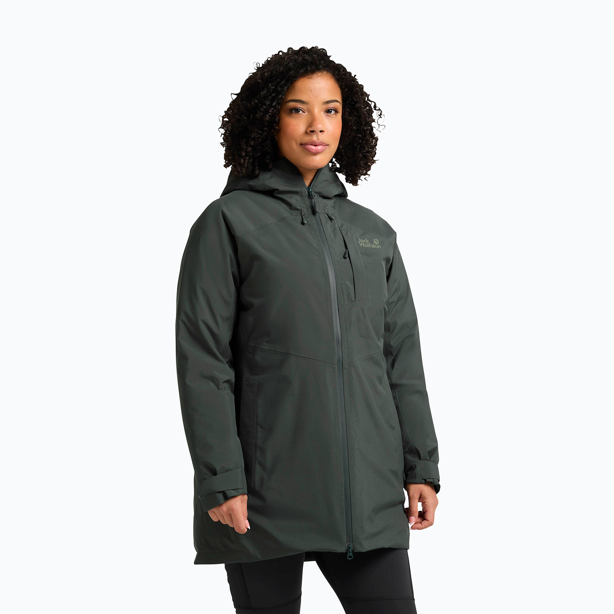 Veste en duvet pour femme Jack Wolfskin Icecape 2L Down Ins Rds 1/7