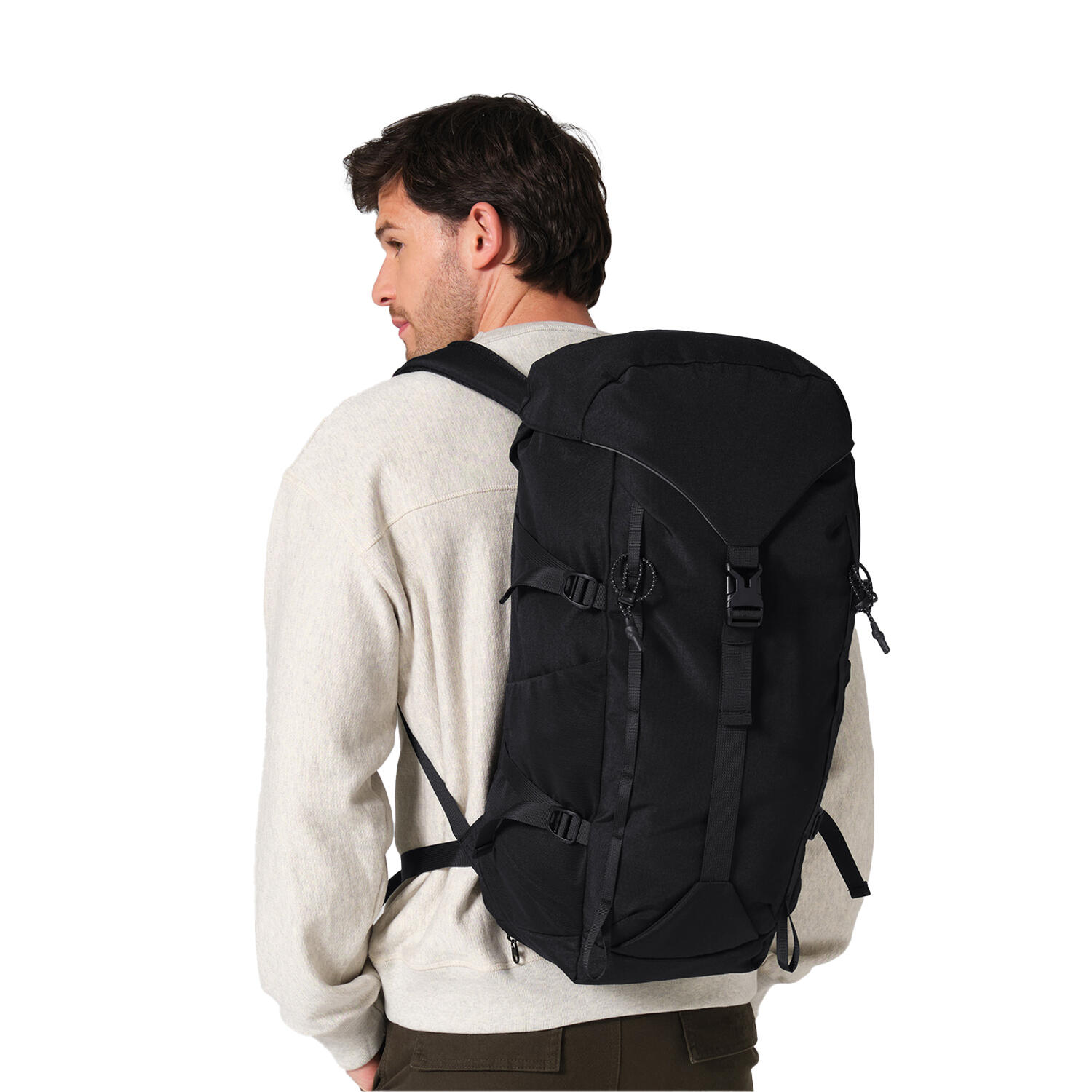 Active Outdoor 30L Backpack (Black) 3/3
