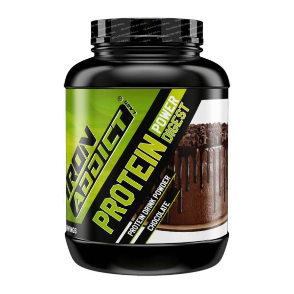 Protein Power 2Kg Iron Addict Labs - Protein powder with whey and soy