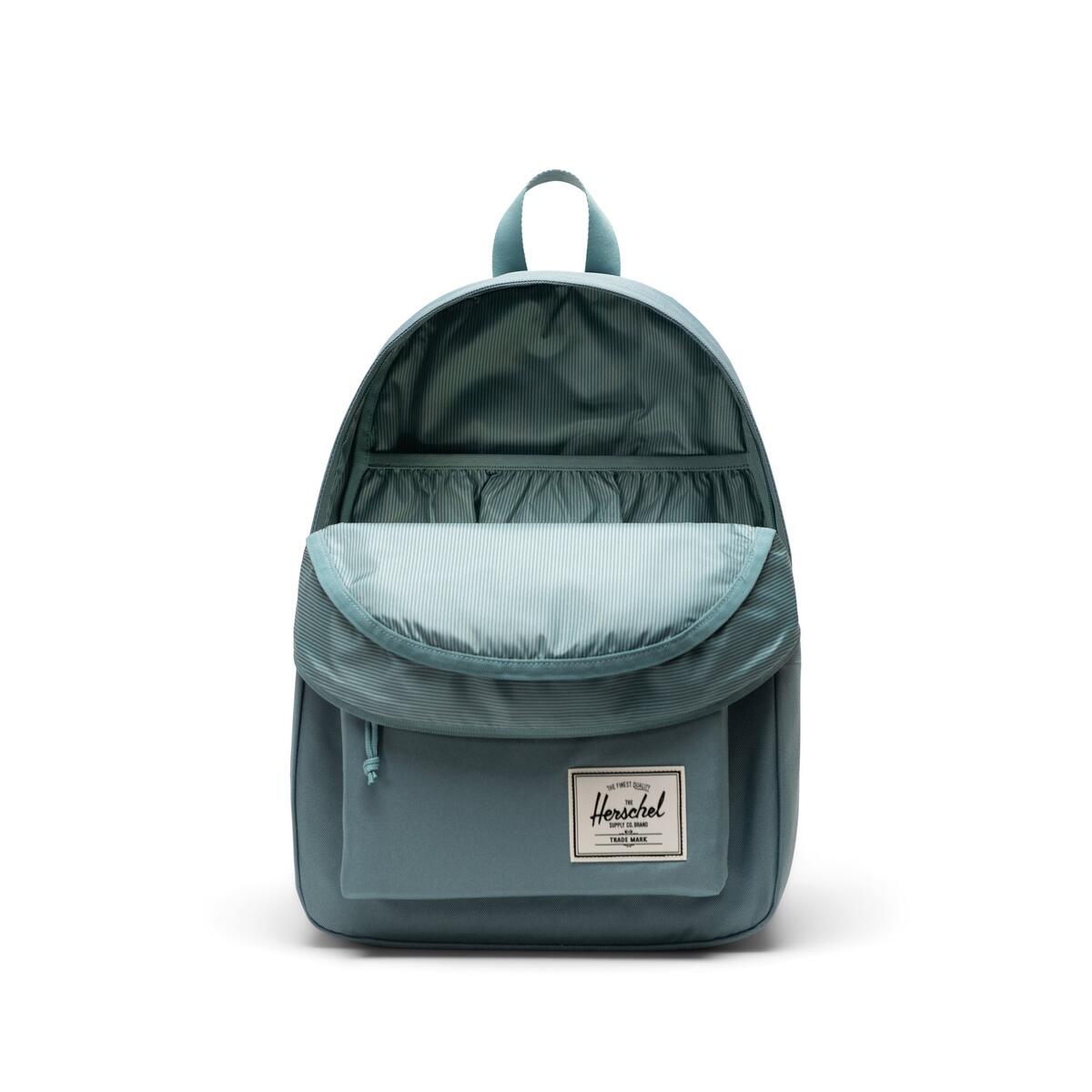 Sac à dos en matières recyclées CLASSIC 26L unisexe Vert d'eau 3/4