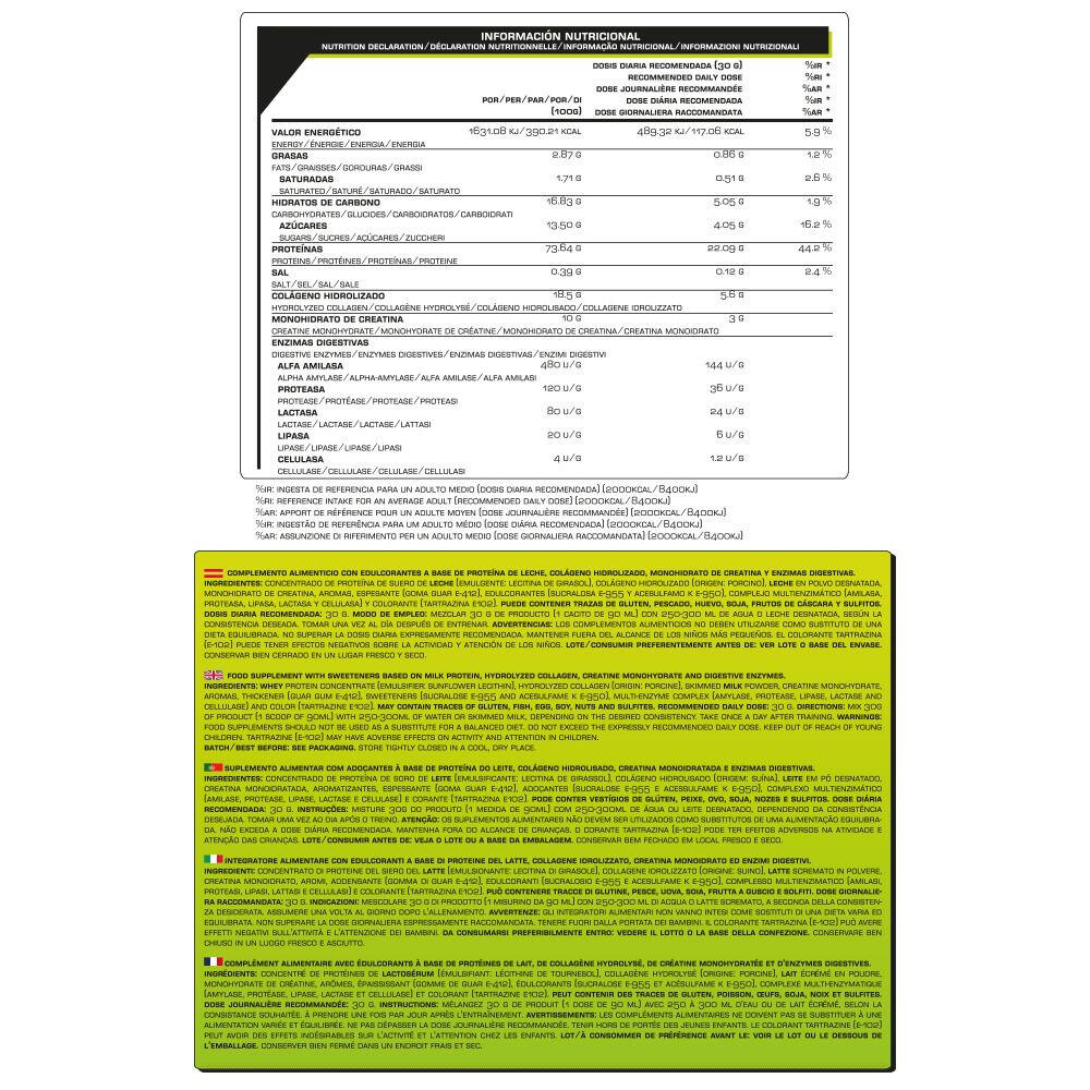 Whey Protein 1.8Kg Iron Addict Labs - Proteína de Suero de Leche de Máxima Calid 5/7