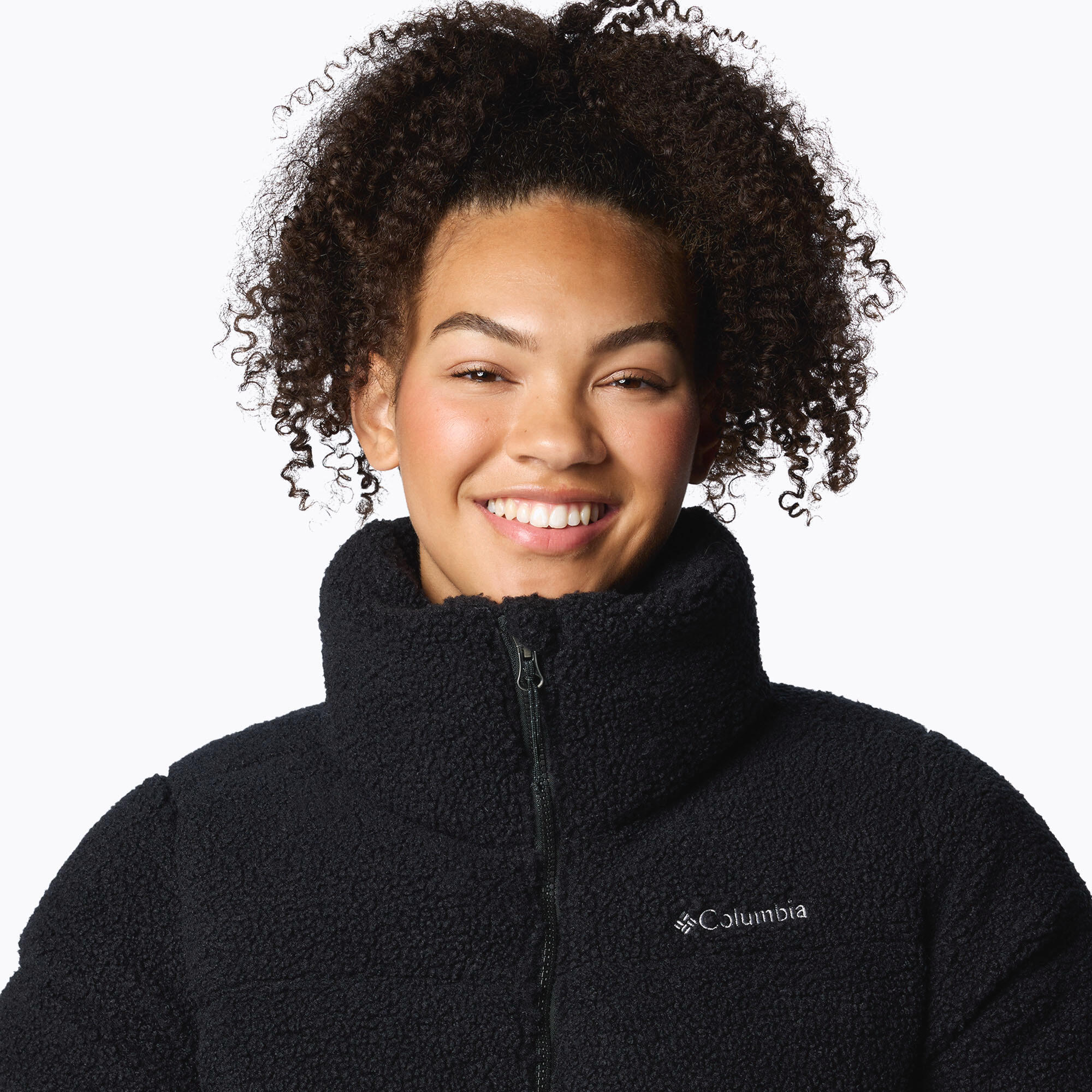 Dames gewatteerde jas Columbia Puffect Sherpa 5/7